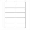 4-1/4 x 2-3/16 Laser 10-up 1000 SHT/Box