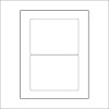 6 x 4-1/2 Laser 2-up 100 SHT/Box