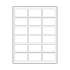 2-1/2 x 1-9/16 Laser 18-up 100 SHT/Box