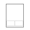 3.5 X 2 INTEGRATED LABEL FORM 1000/CS