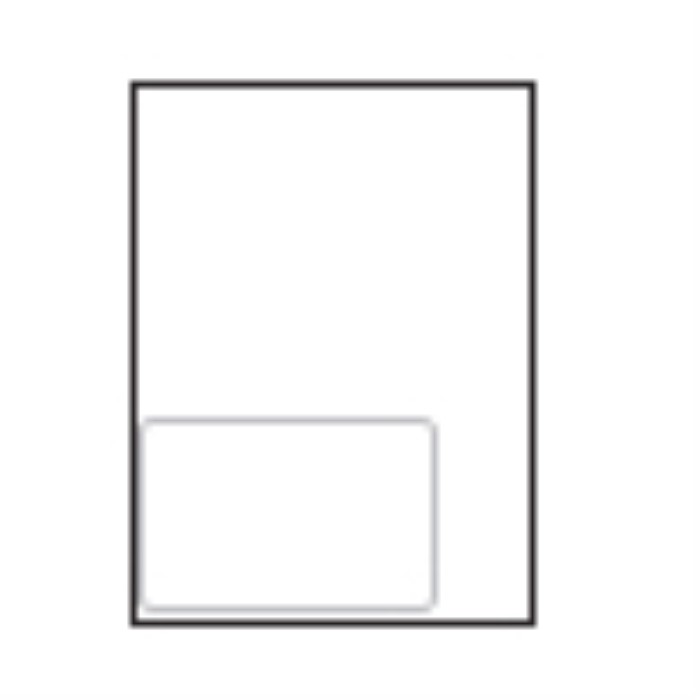 6 X 4 LABEL FORM W/PERF 1000/BX