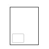 3.5 X 2 INTEGRATED LABEL FORM 1000/BX
