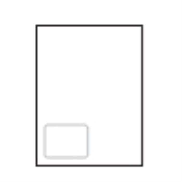 3.5 X 2 INTEGRATED LABEL FORM 1000/BX