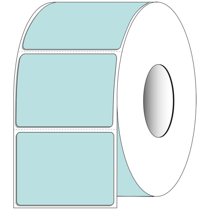 4 x 3 TT paper blue 1800/RL 4/CTN perf 3"core 8"OD