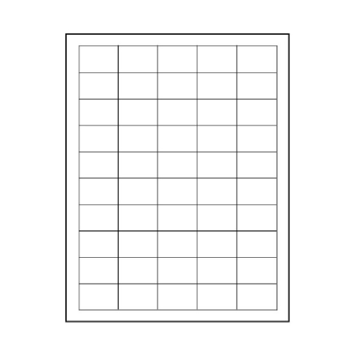 1.5 in. x 1 in. Laser Label Sheets