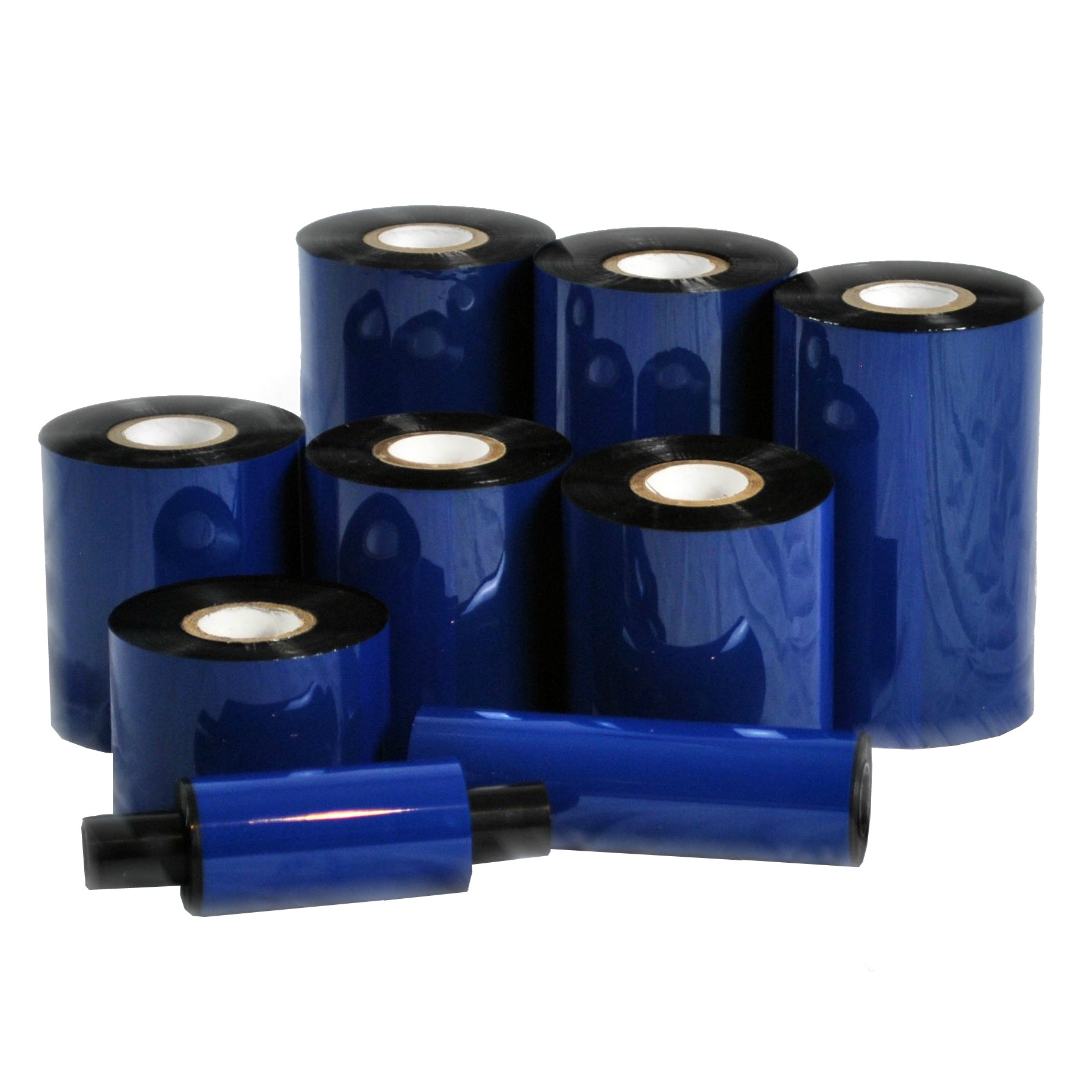 110mm X 74m Black 24 Rolls/Case Wax 4.33 X 243 ZEBRA Printer Thermal Transfer Ribbon 