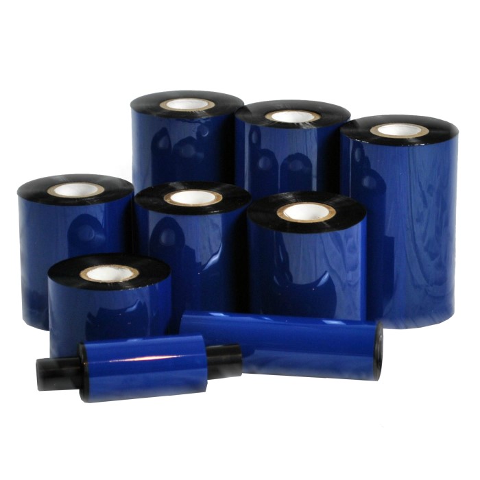 2.5" x 360' Wax Thermal Transfer Ribbon for Honeywell Printers - E Class, Black, 48 Rolls/Carton