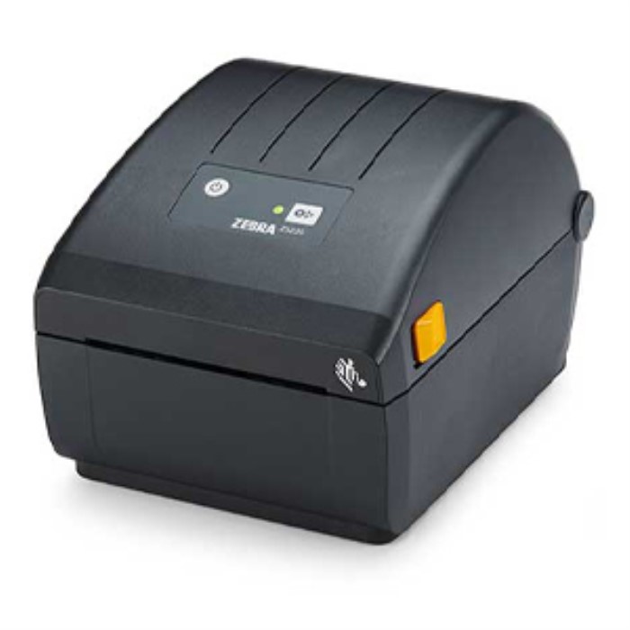 Thermal Transfer Printer (74M) ZD220; Standard EZPL, 203 dpi, US Power Cord, USB, Dispenser (Peeler)